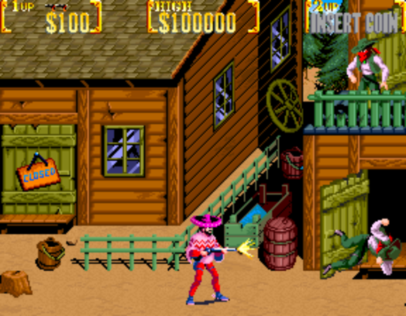 Sunset Riders (2 Players ver ABD) Screenshot 1